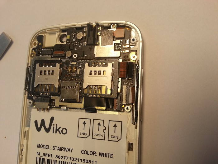 R&eacute;paration Wiko Stairway